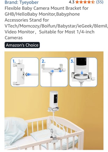 Flexible baby camera mount - camera,